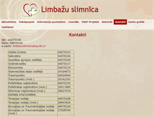 Tablet Screenshot of limbazuslimnica.lv
